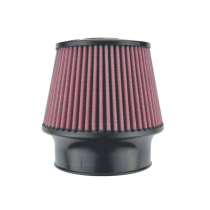 Injen/Super NanoWeb Dry Luftfilter 4.50'' Svart Filter 6.75'' Bas / 5'' Höjd / 5'' Topp Reservdelsfilter Injen X-1018-BR